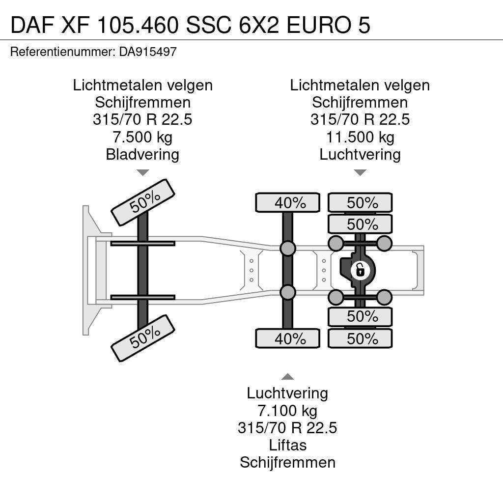 DAF XF 105.460 SSC 6X2 EURO 5 Trekkers