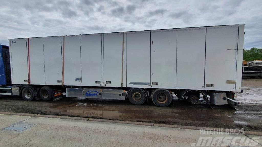 Ekeri T3-G + SIDE OPENING SEMI-TRAILER FOR PARTS Chassis en ophanging