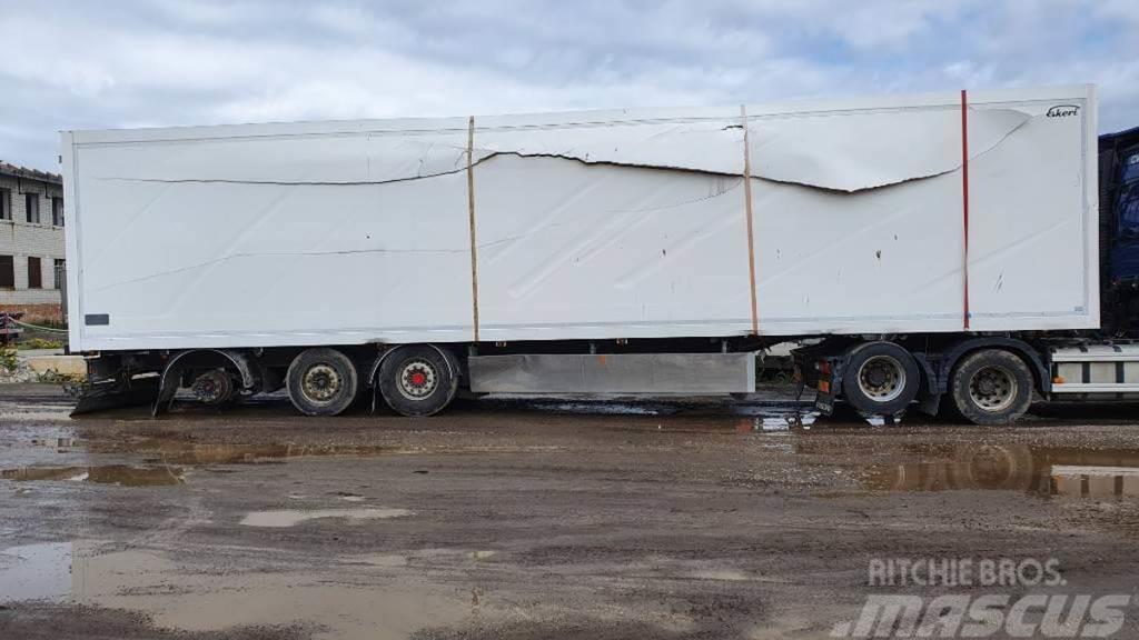 Ekeri T3-G + SIDE OPENING SEMI-TRAILER FOR PARTS Chassis en ophanging
