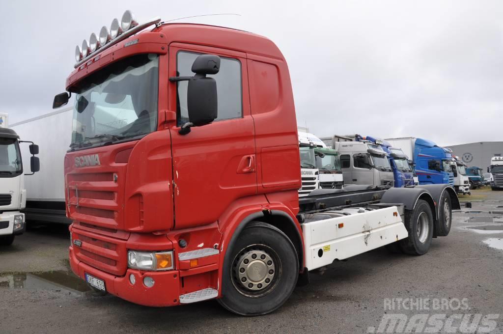 Scania R480LB6X2*4MNB Chassis met cabine