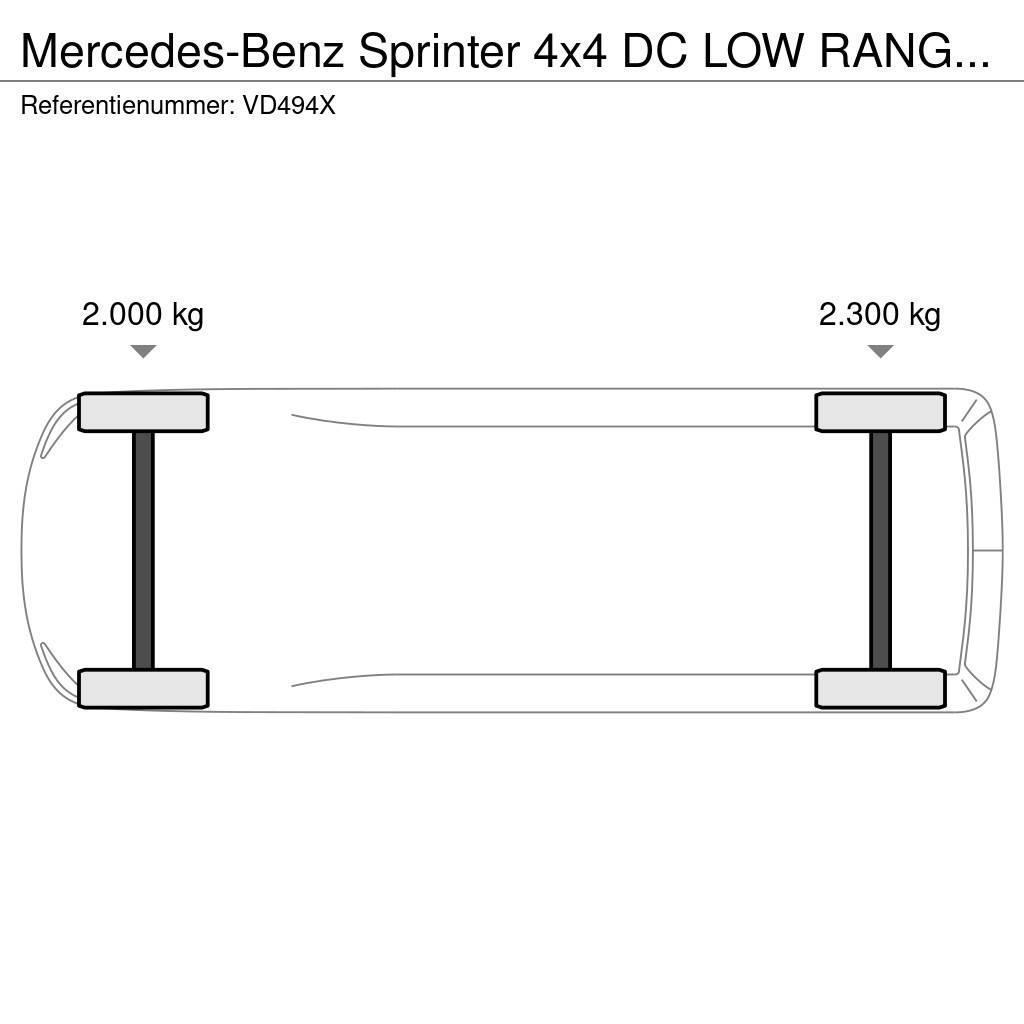 Mercedes-Benz Sprinter 4x4 DC LOW RANGE BE-LICENSE 10-TON Anders