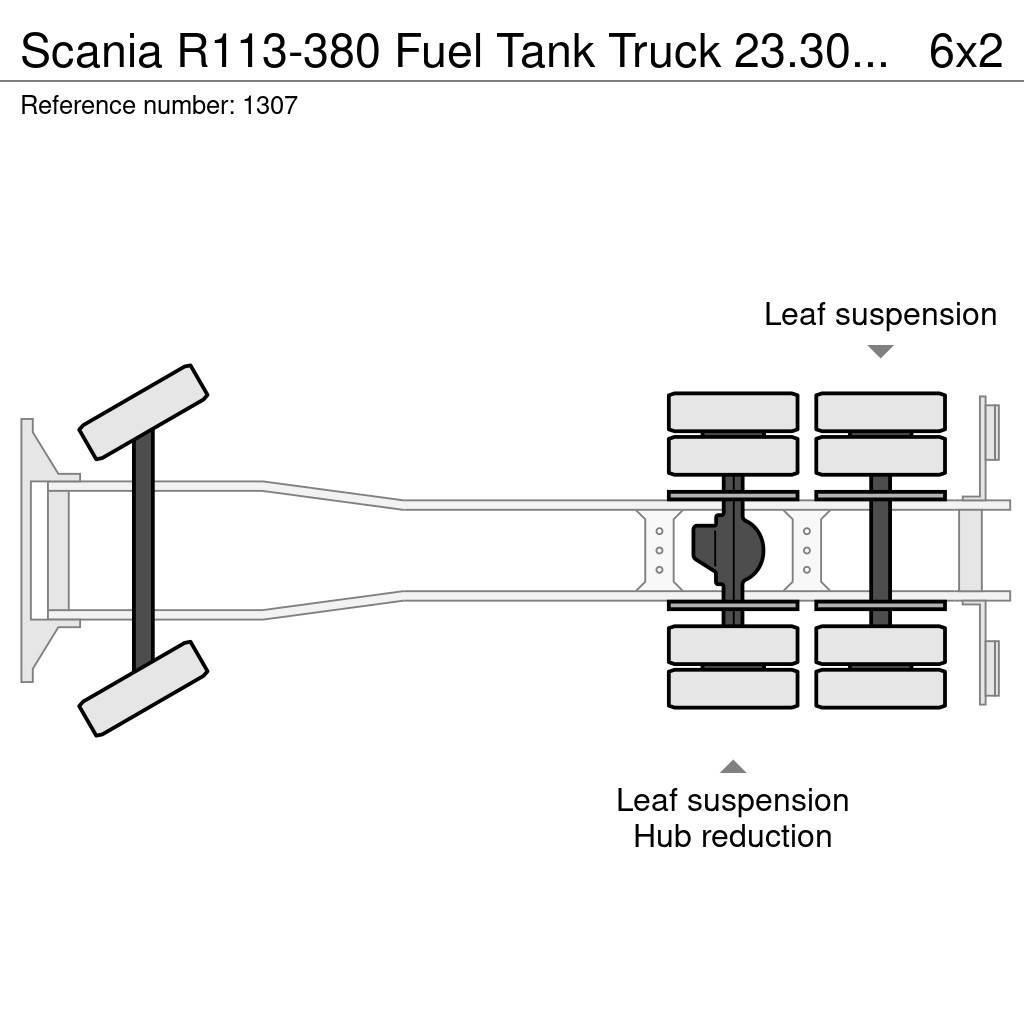 Scania R113-380 Fuel Tank Truck 23.300 Liters 10 Tyre Man Tankwagen