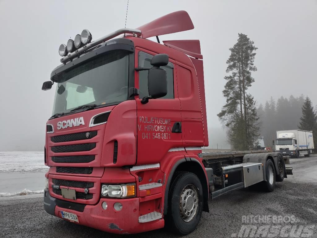 Scania R560 6x2 alusta Chassis met cabine