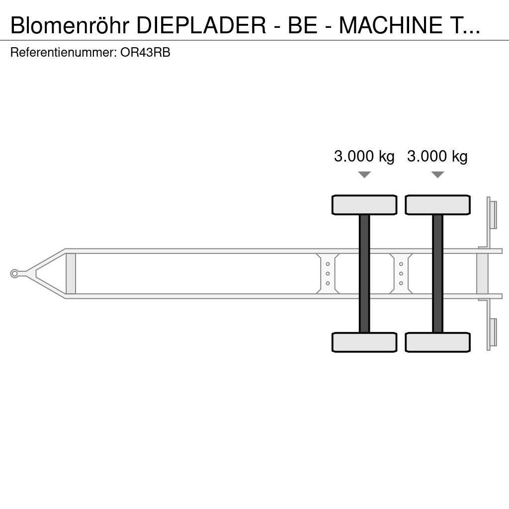  Blomenrohr DIEPLADER - BE - MACHINE TRANSPORT Dieplader