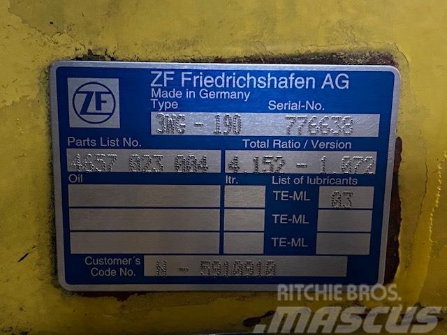 ZF 3WG-190 TRANSMISSION Transmissie