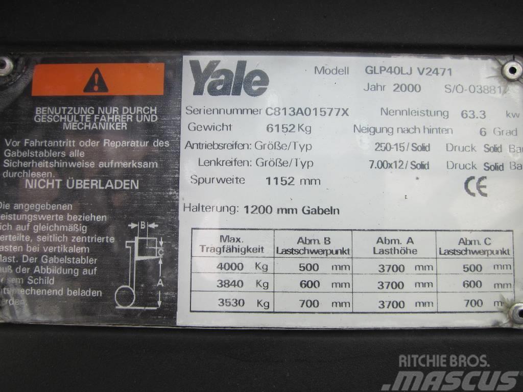 Yale GLP40LJ LPG heftrucks