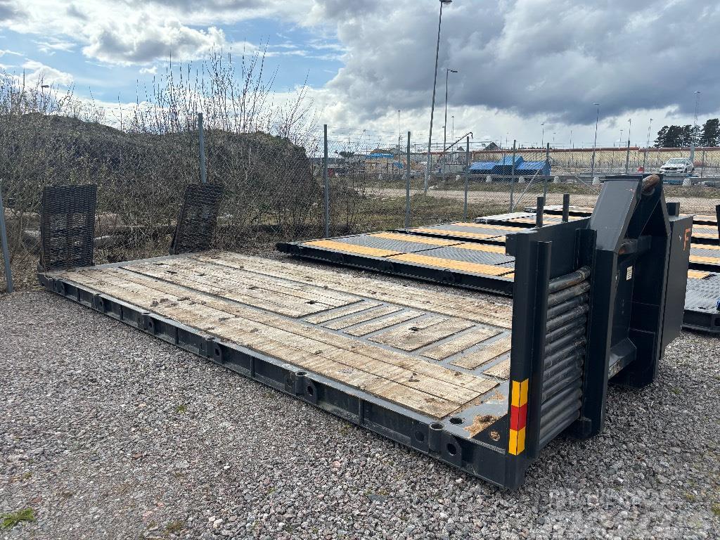  Begagnat Maskinflak 24ton 6,5m Speciale containers
