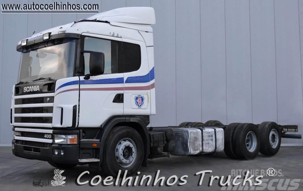 Scania 124L 400 Chassis met cabine