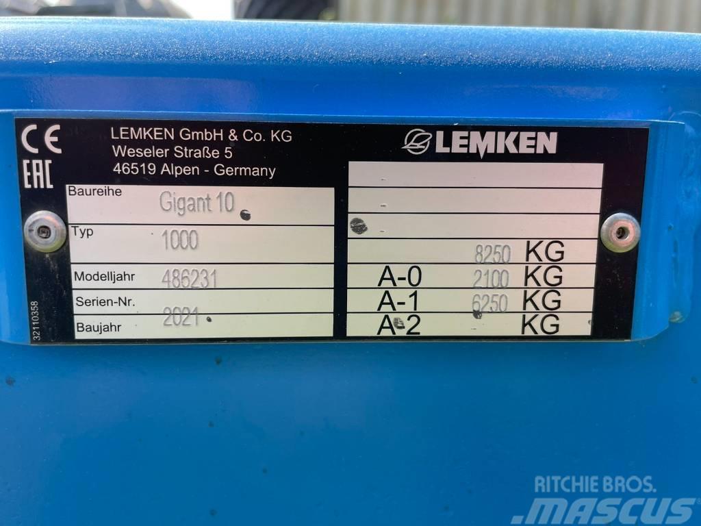 Lemken System Trac Gigant 10/1000 System-Kompaktor Cultivatoren