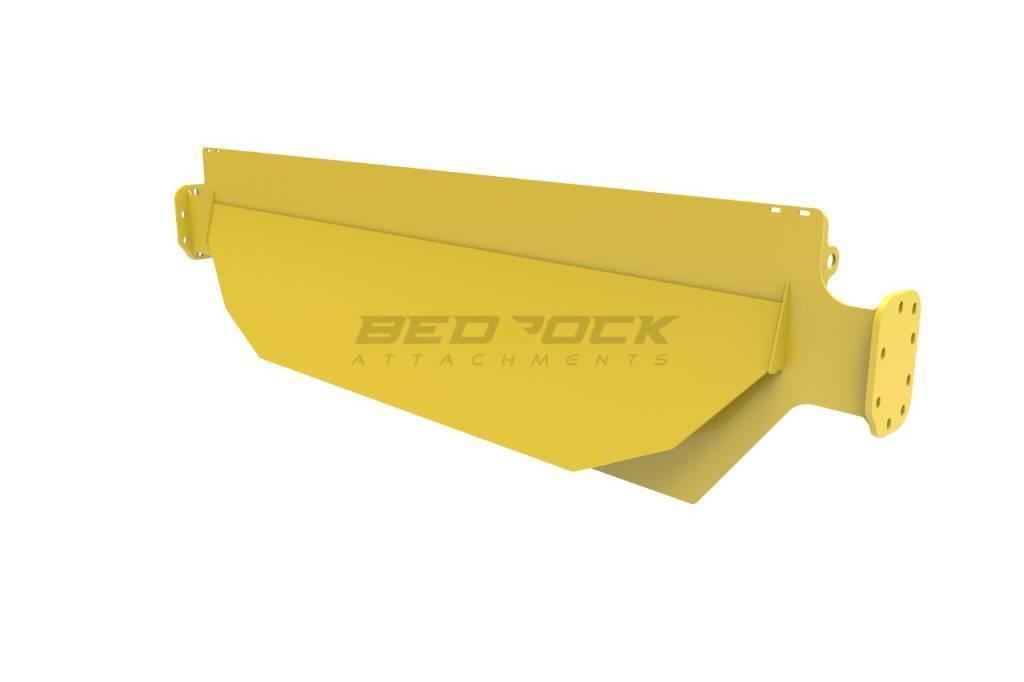 Bedrock REAR PLATE FOR BELL B50D ARTICULATED TRUCK Vorkheftruck voor zwaar terrein