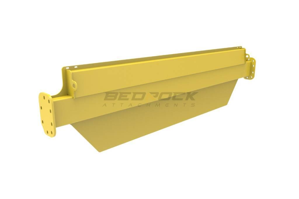 Bedrock REAR PLATE FOR BELL B50D ARTICULATED TRUCK Vorkheftruck voor zwaar terrein