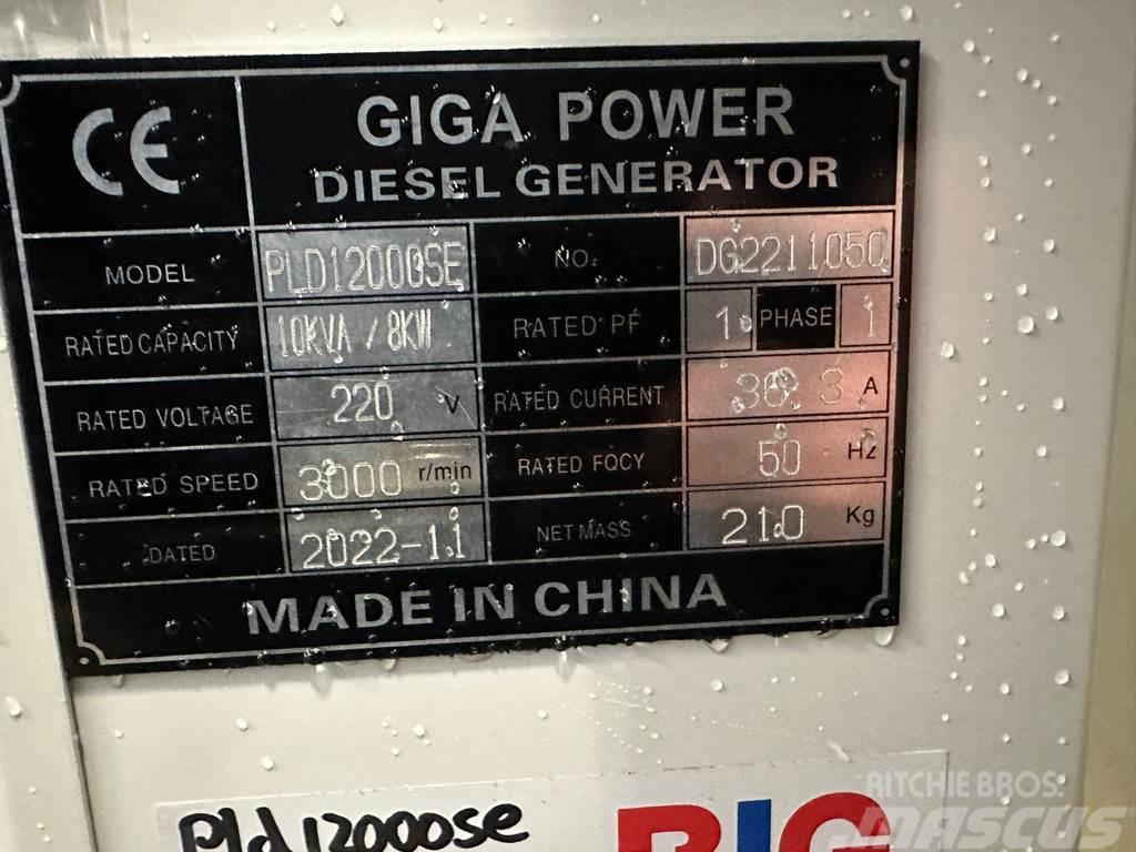  Giga power PLD12000SE 10KVA silent set Overige generatoren