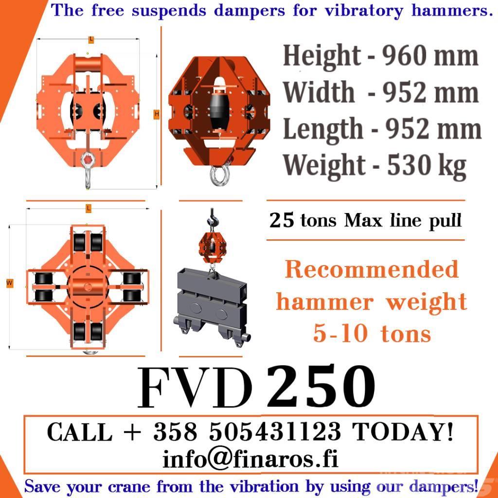  Vibration Damper FVD250 Hydraulische Heihamers