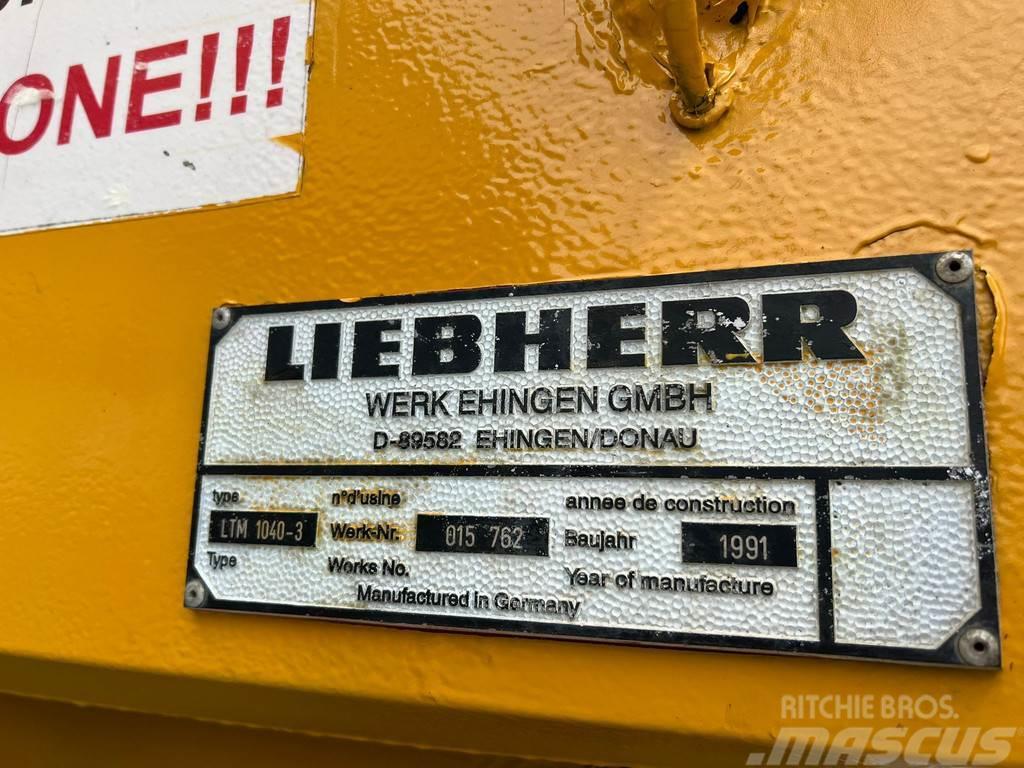 Liebherr LTM 1040 Automacara Kranen voor alle terreinen