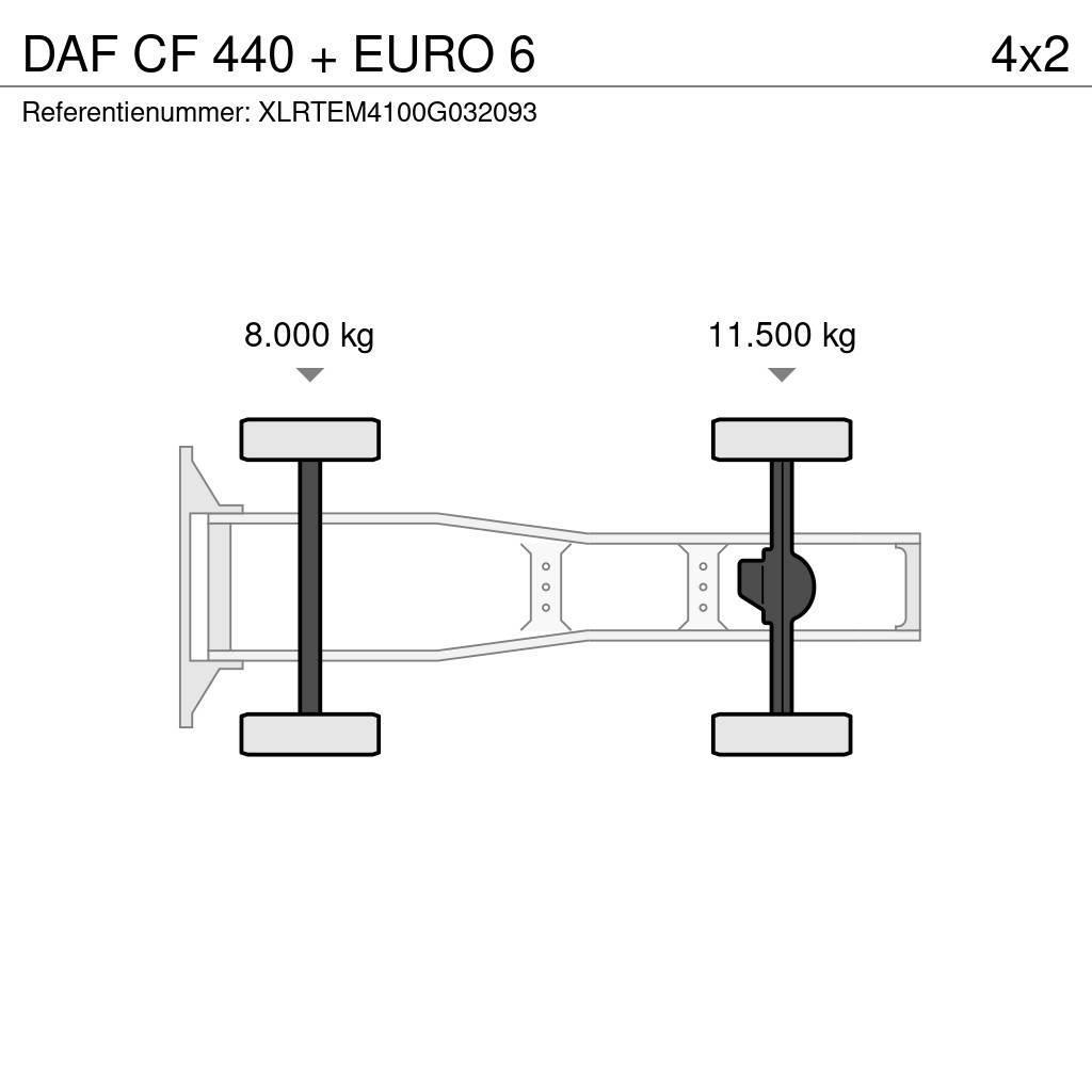 DAF CF 440 + EURO 6 Trekkers