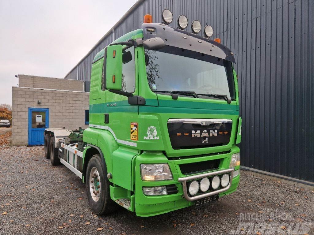 MAN TGS 26.440 6x4 / EURO 5 / PTO Chassis met cabine