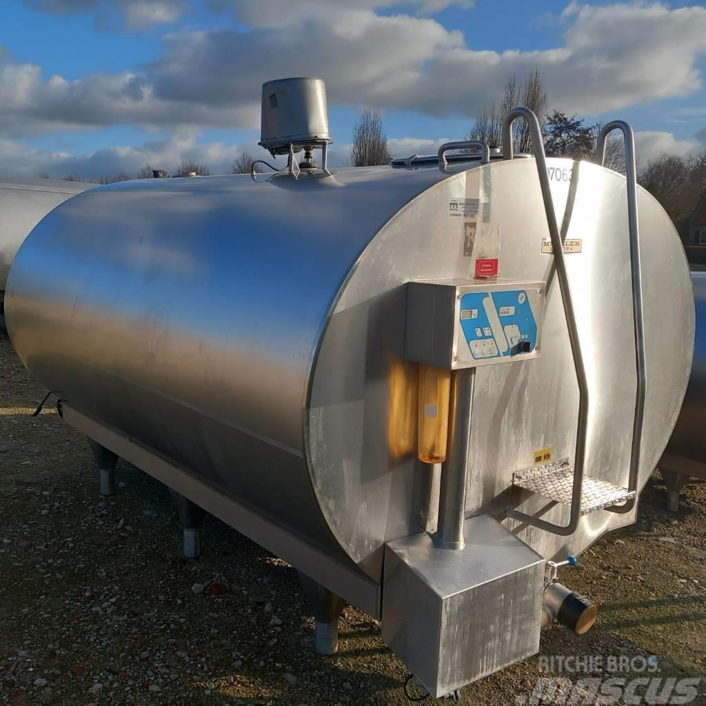  Mueller O-1250, 5.000 liter Melkopslag- en transporttanks