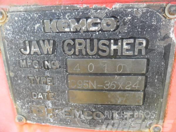 Kemco Jaw Crusher C95N 90x60 Mobile crushers