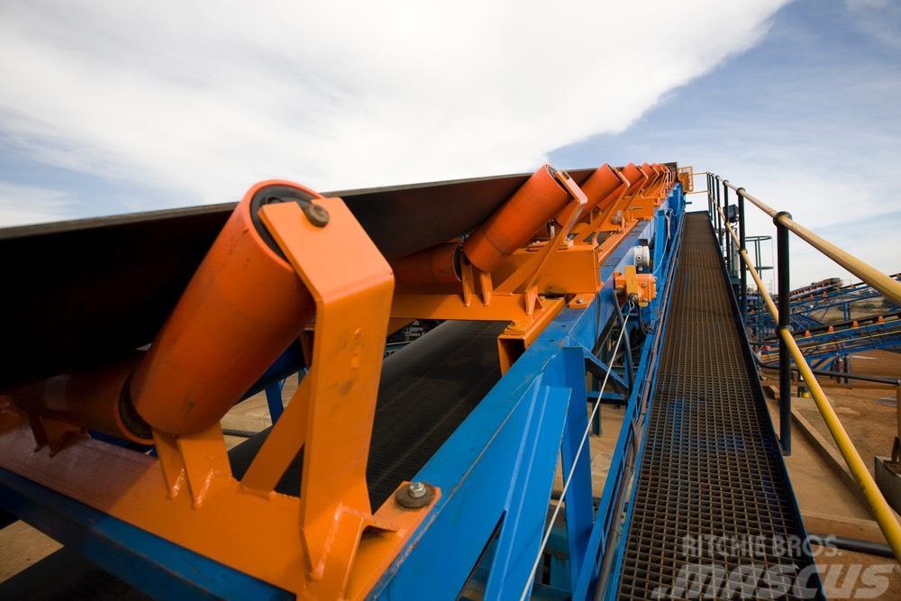 Kinglink belt conveyor for aggregates transport Anders