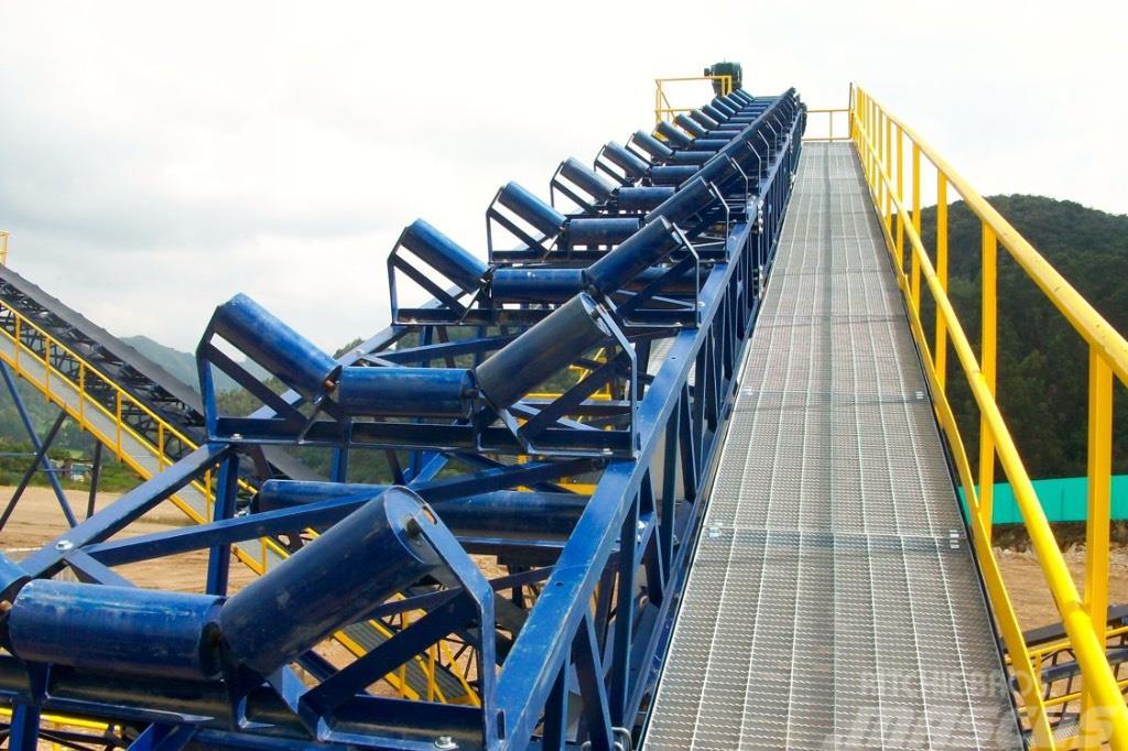 Kinglink belt conveyor for aggregates transport Anders