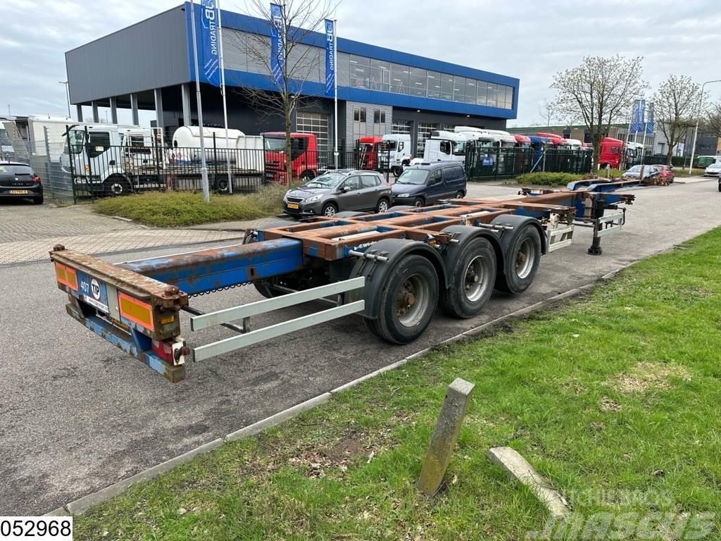 Pacton Container 10,20,30,40, 45 FT, 2x Extendable Containerchassis