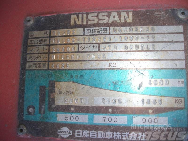 Nissan UGJ02M30 LPG heftrucks