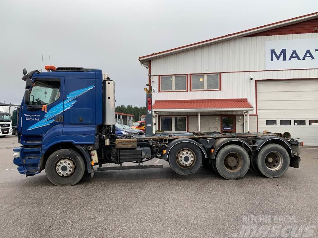 Sisu R500 8X2 Vrachtwagen met containersysteem