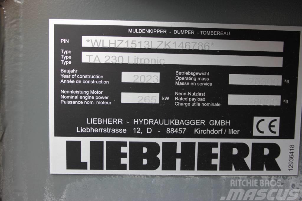 Liebherr TA 230 Knik dumptrucks
