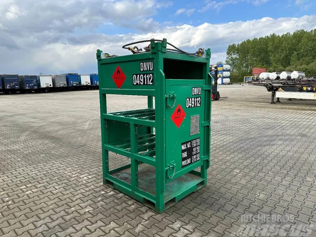  Onbekend Used 4” Bottlerack DNV & MPI Offshore Val Zeecontainers
