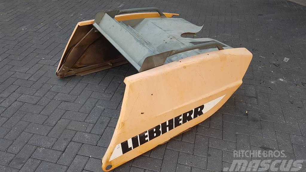 Liebherr L 544 - Engine hood/Motorhaube/Motorkap Chassis en ophanging