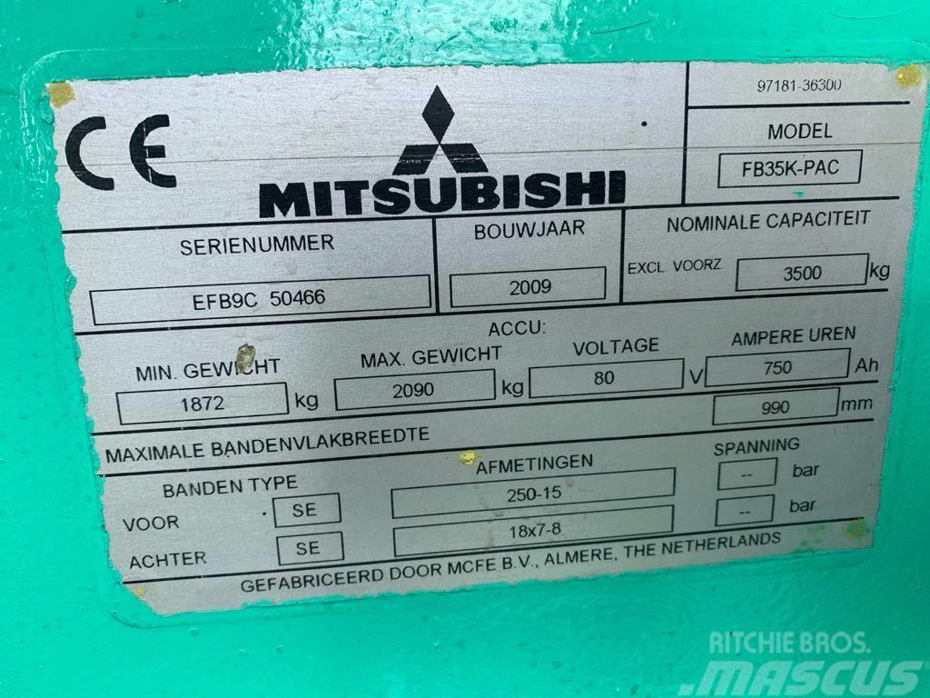 Mitsubishi FB35K-PAC Elektrische heftrucks