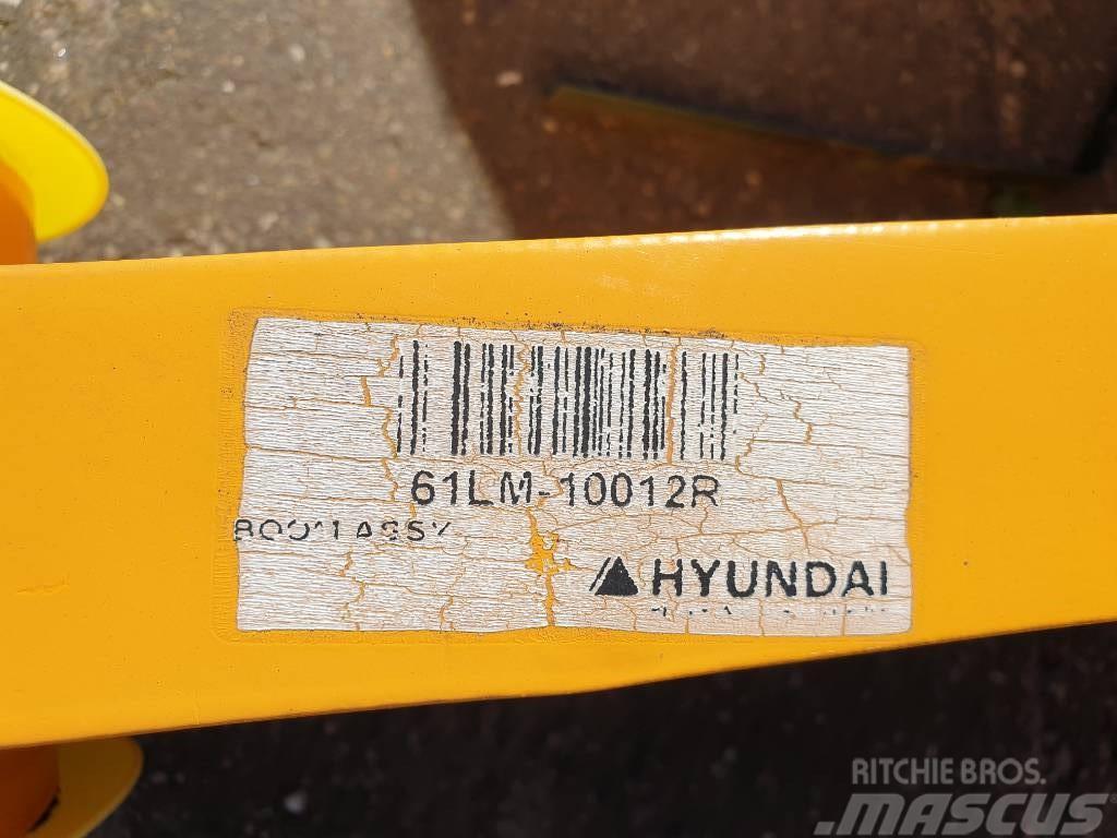 Hyundai Loader boom HL757 Chassis en ophanging