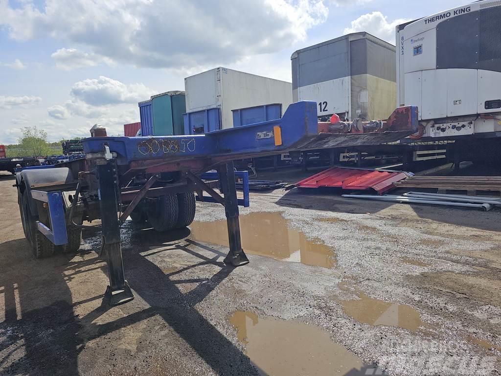 Köhler Elmshorn 2 axle | 20 ft | container chassis | stee Containerchassis