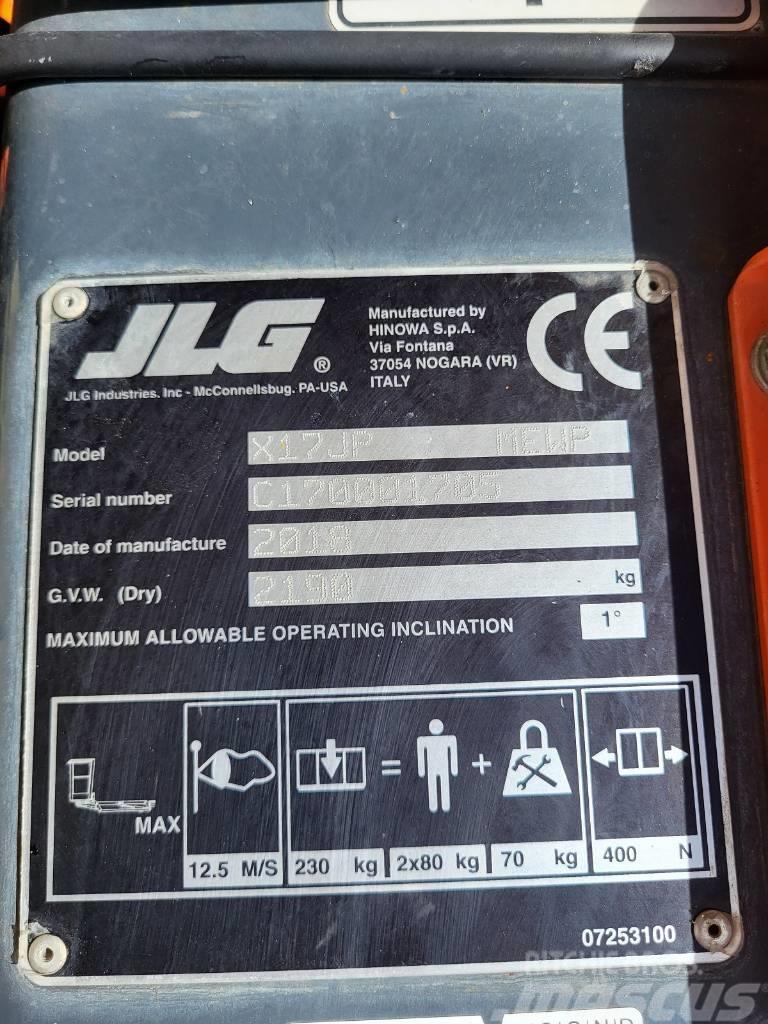 JLG X17 J Plus Knikarmhoogwerkers