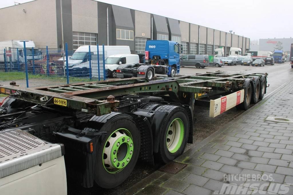 Krone 3x BPW + 20FT/30FT/40FT/45FT Containerchassis