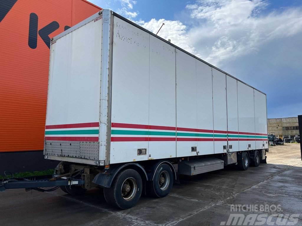 Limetec VPU 438 Gesloten opbouw trailers