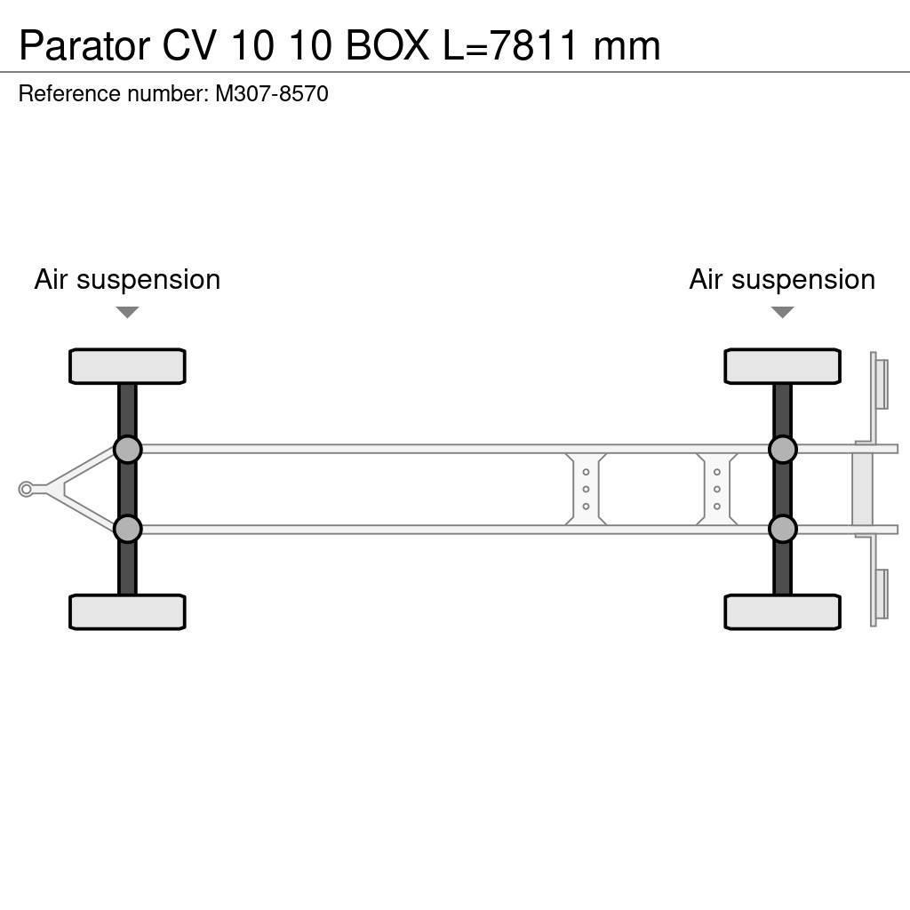 Parator CV 10 10 BOX L=7811 mm Containerchassis