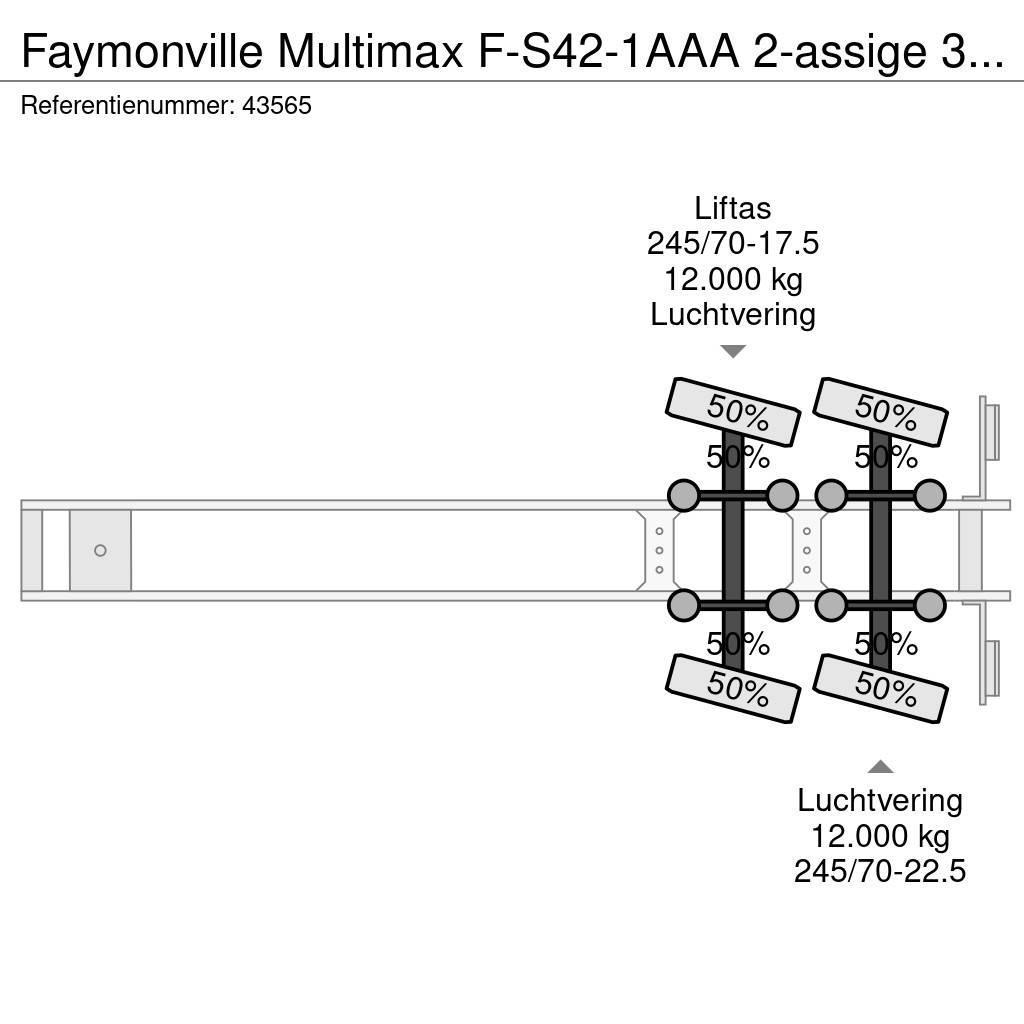 Faymonville Multimax F-S42-1AAA 2-assige 3,90 meter Extandable Diepladers
