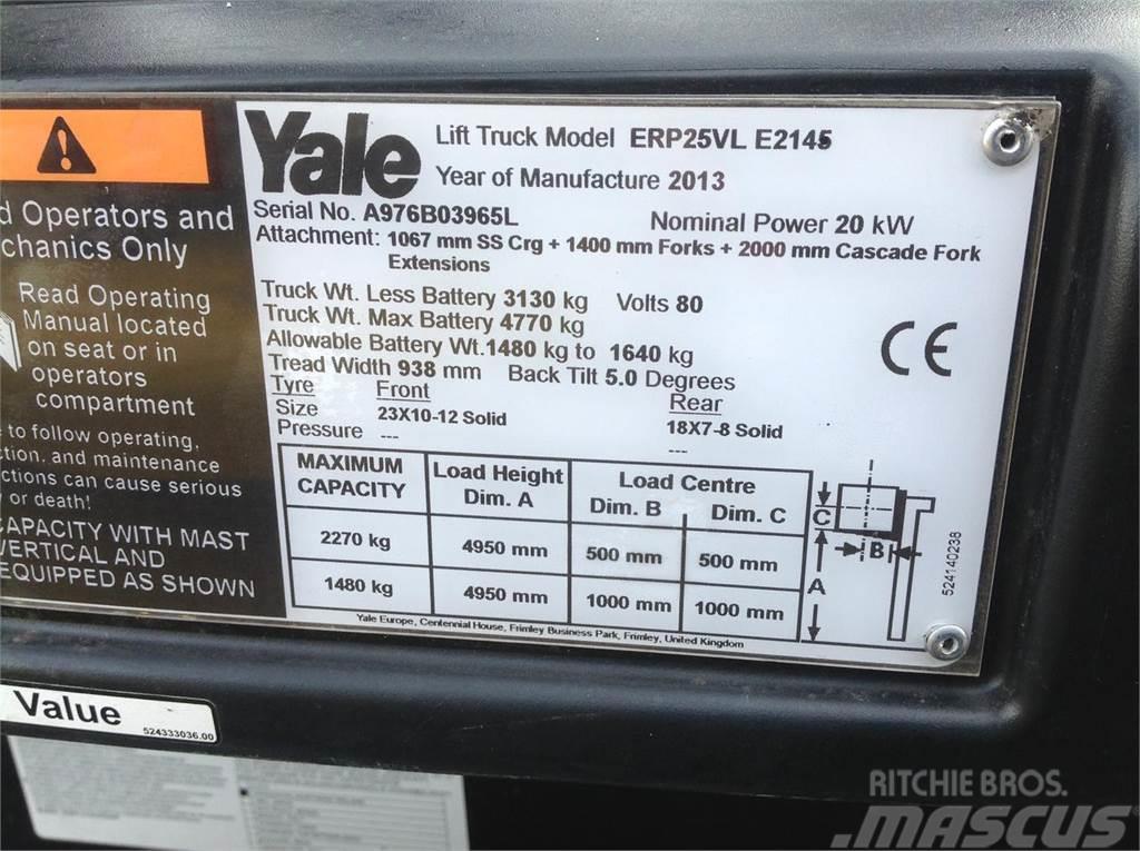 Yale ERP 25 VL heftruck Elektrische heftrucks
