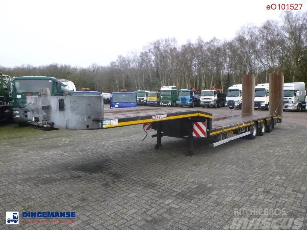 Faymonville 3-axle semi-lowbed trailer 50t + ramps Diepladers