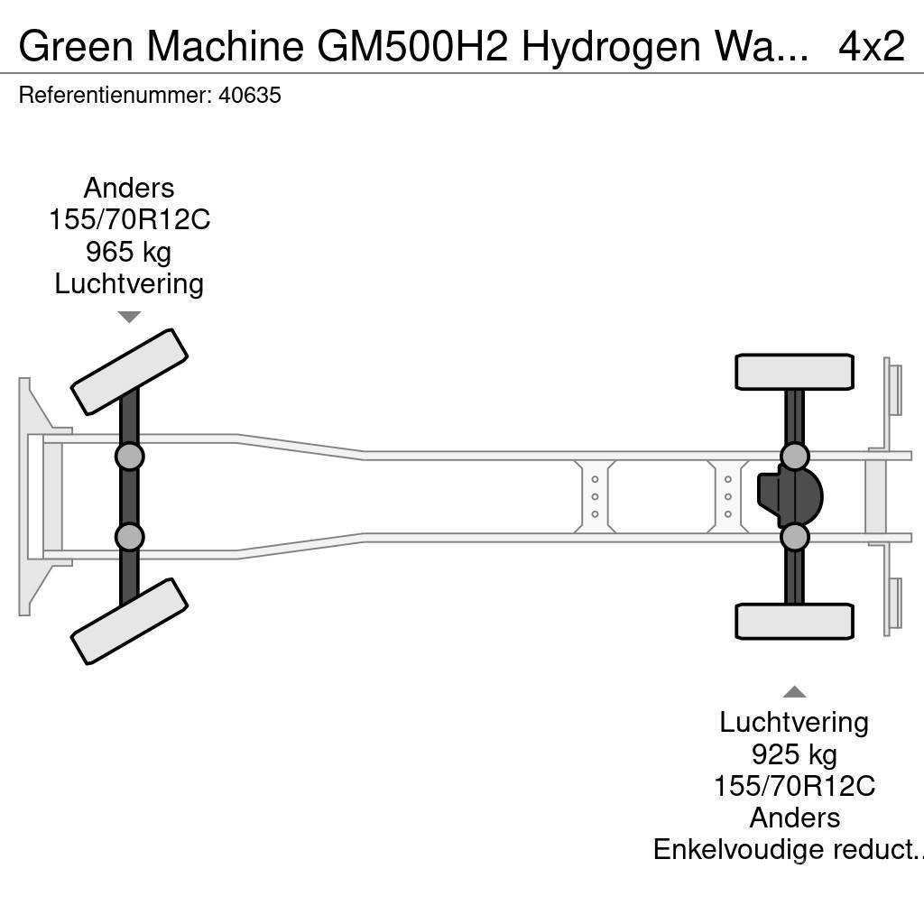 Green Machines GM500H2 Hydrogen Waterstof Sweeper Veegwagens
