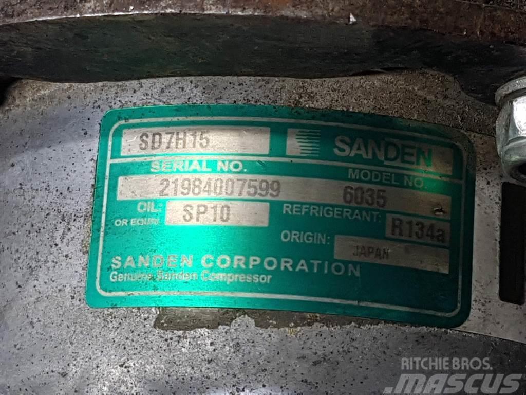  Sanden SD7H15-6035-Compressor/Kompressor/Aircopomp Motoren