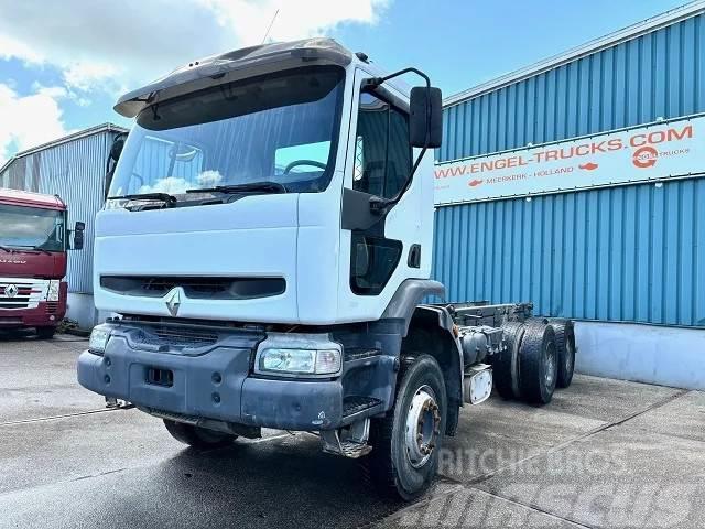 Renault Kerax 320 6x4 FULL STEEL CHASSIS (MANUAL GEARBOX / Chassis met cabine