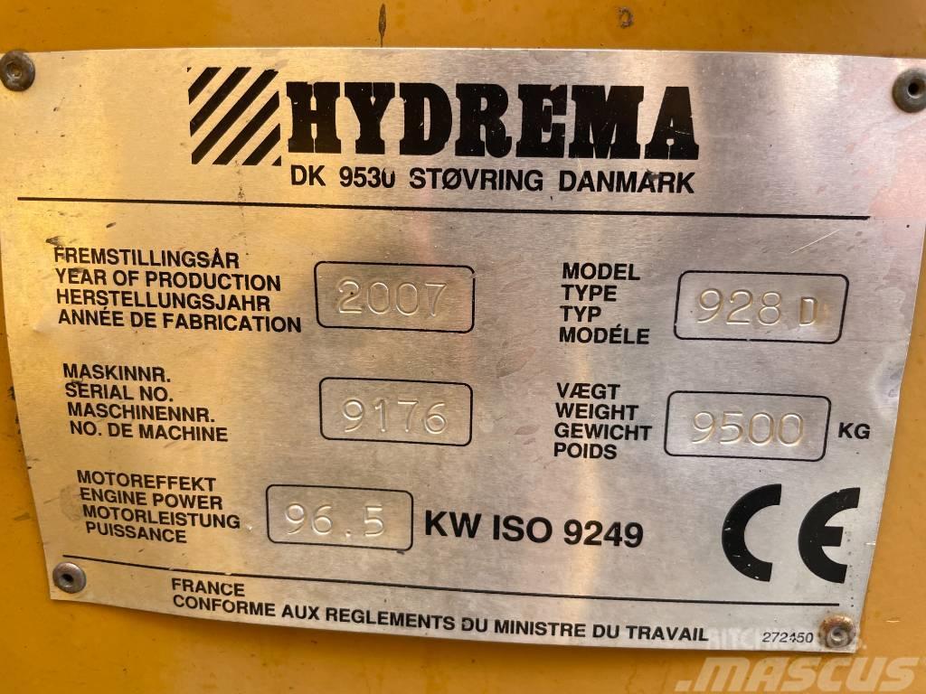 Hydrema 928 D Graaf-laadcombinaties