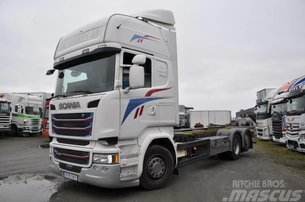 Scania R490 LB6X2MNB Containerchassis