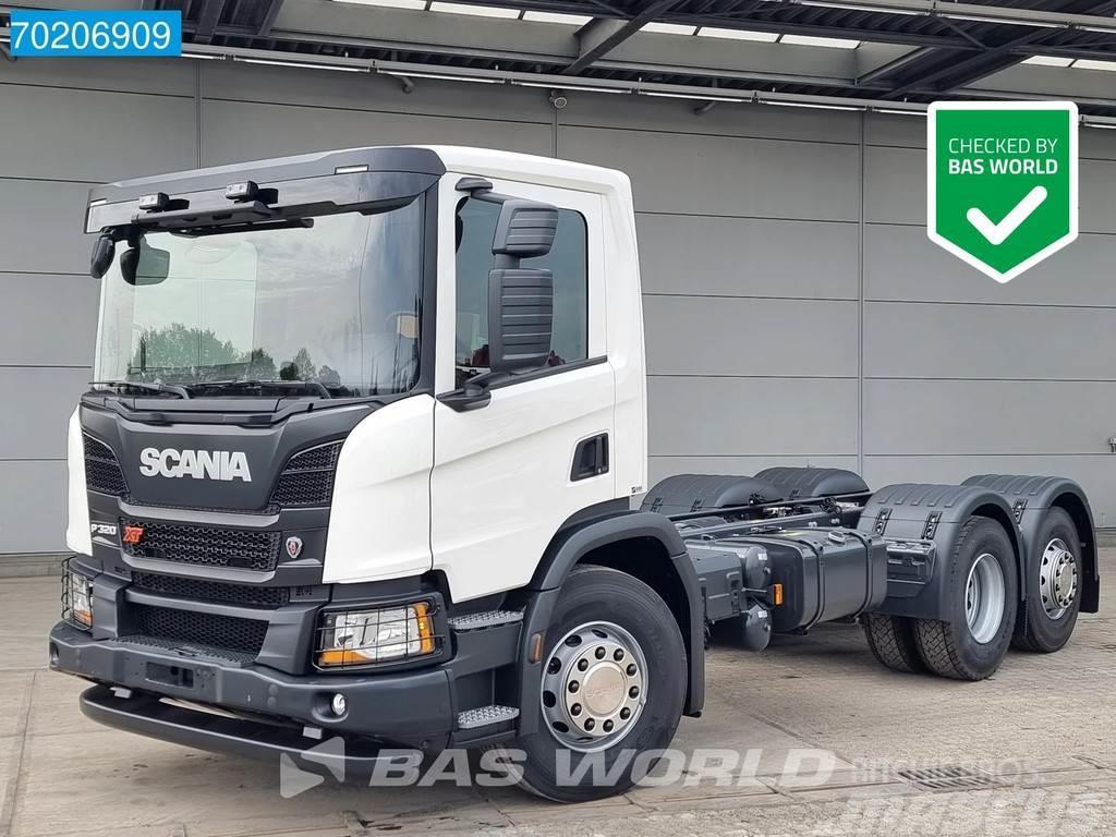 Scania P320 6X2 NEW! Lenkachse Euro 5 Chassis met cabine