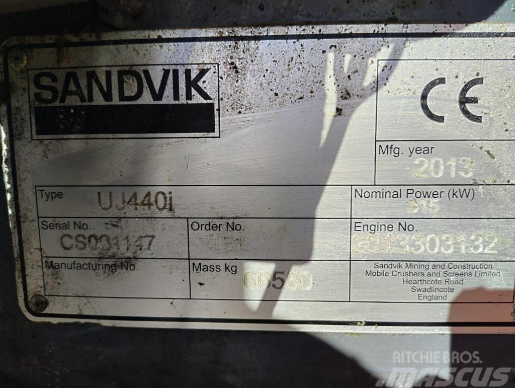 Sandvik UJ 440 i Vergruizers