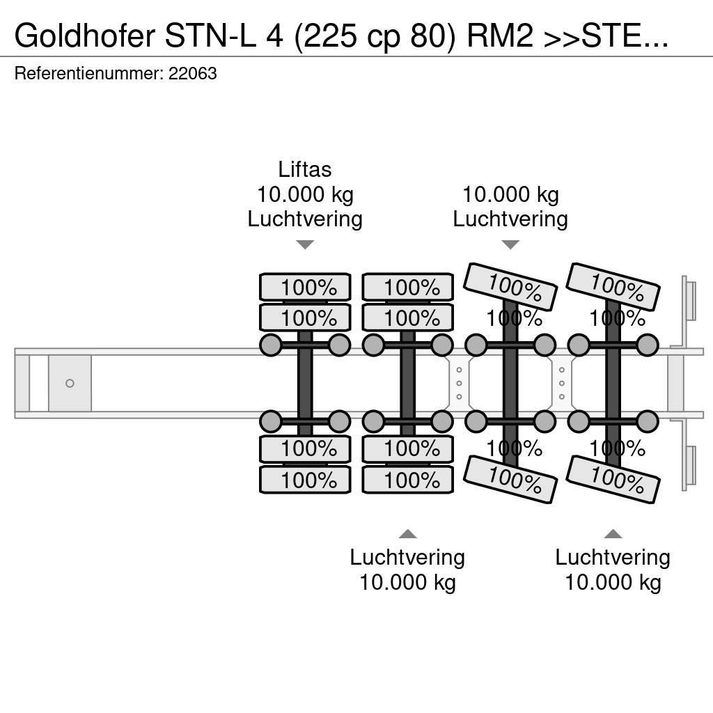 Goldhofer STN-L 4 (225 cp 80) RM2 >>STEPSTAR<< (CARGOPLUS® t Diepladers