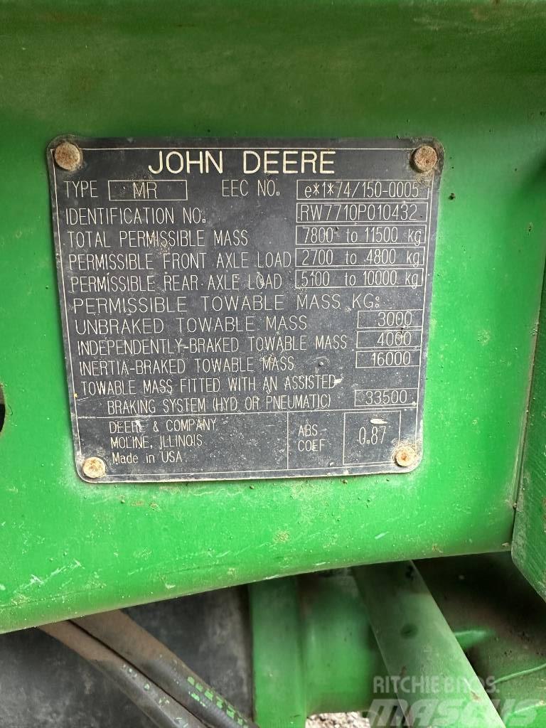 John Deere 7710 Tractoren