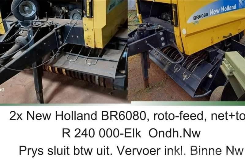 New Holland BR6080 - roto feed - net and twine Anders